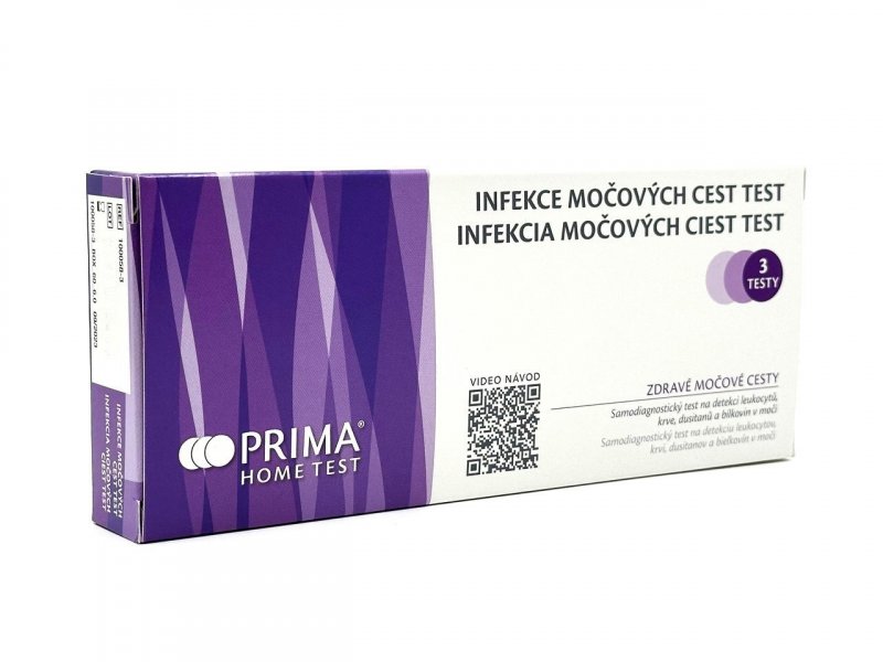 INFEKCE MOČ. CEST TEST - z moči (3ks/samodiagnostická souprava)