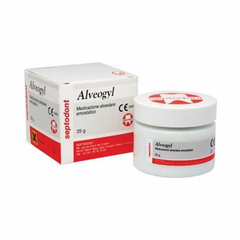 Pasta pro ošetření extrak. rány Alveogyl (10g)