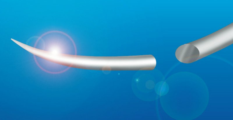 Jehla sterilní 1/2kruh, kulatá, standart (2ks)