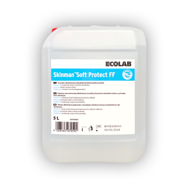 Dezinfekční přípravek SKINMAN SOFT PROTECT FF, 5000ml (4ks/krt)