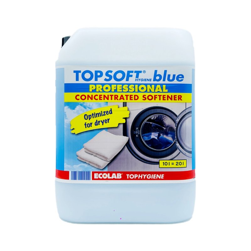Tekutá aviváž ECOLAB TOPSOFT PROFESSIONAL BLUE  - koncentrát 10l