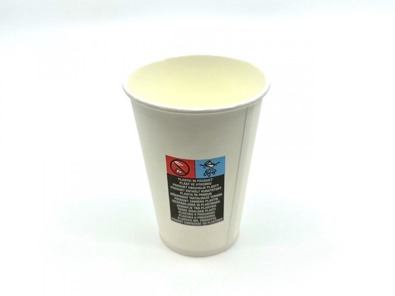 Papírový kelímek - bílý, O70mm, 180ml (90 ks/bal)