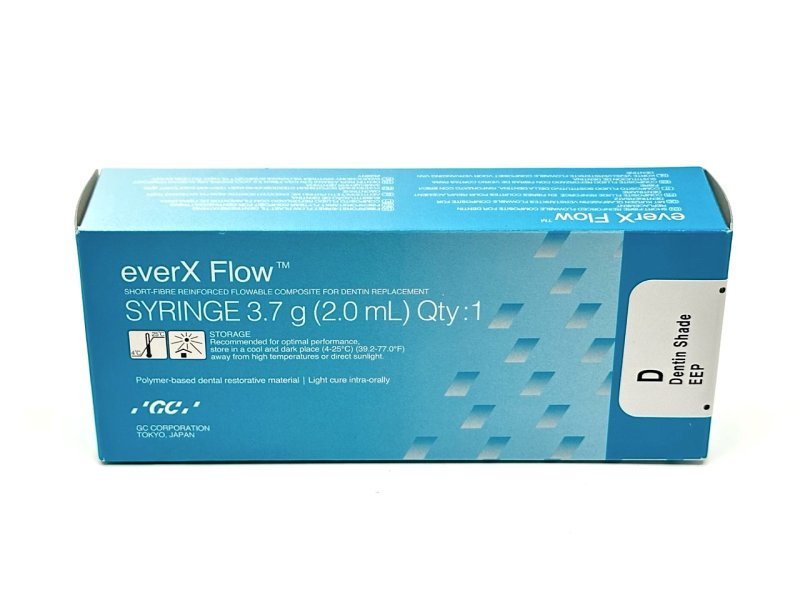 Zatékavý kompozit EverX Flow Dentin 2 ml (3,7g) ve stříkačce
