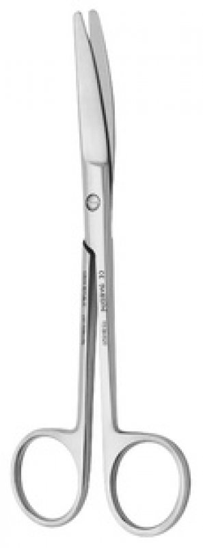 Standard nůžky chirurgické - zahnuté, tupé (15cm/0520)
