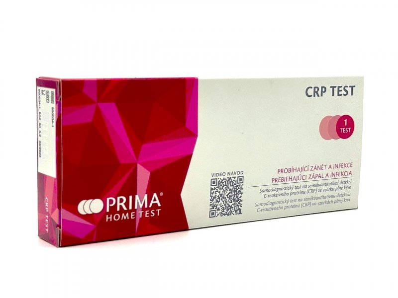 CRP TEST - z krve (1 ks/samodiagnnostická souprava)