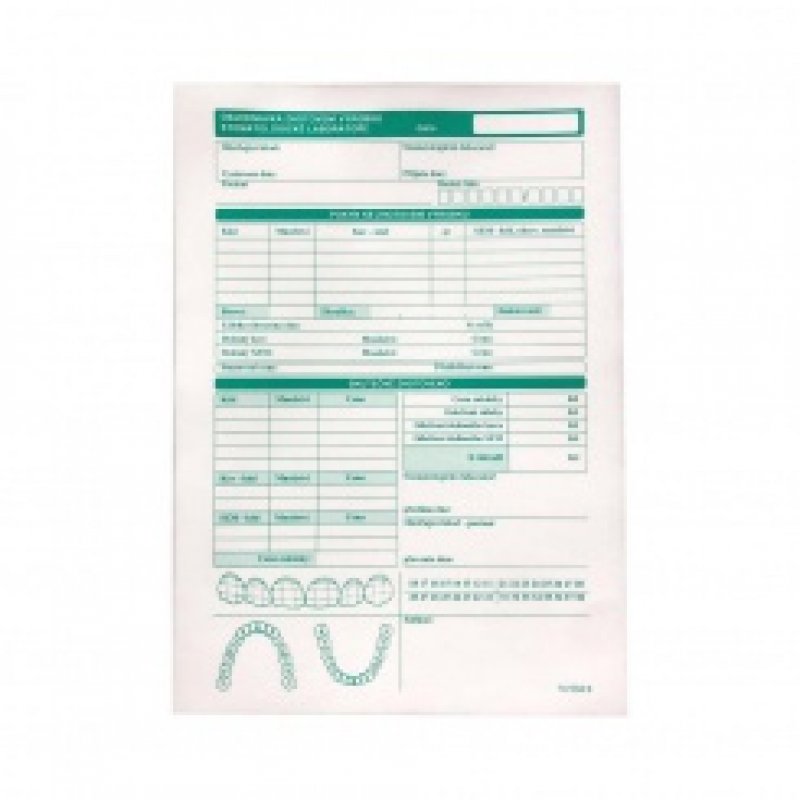 Laboratorní štítek propisovací - zhotovení stom. výrobků (100 ks)